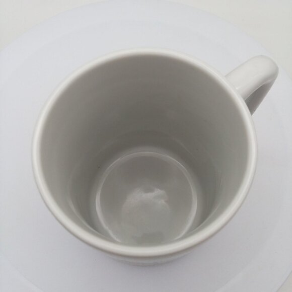 Mug Coffee VTG Otagiri Tea Handle Fishing Village Boats Seagulls 80's Sea Japan - Picture 8 of 8